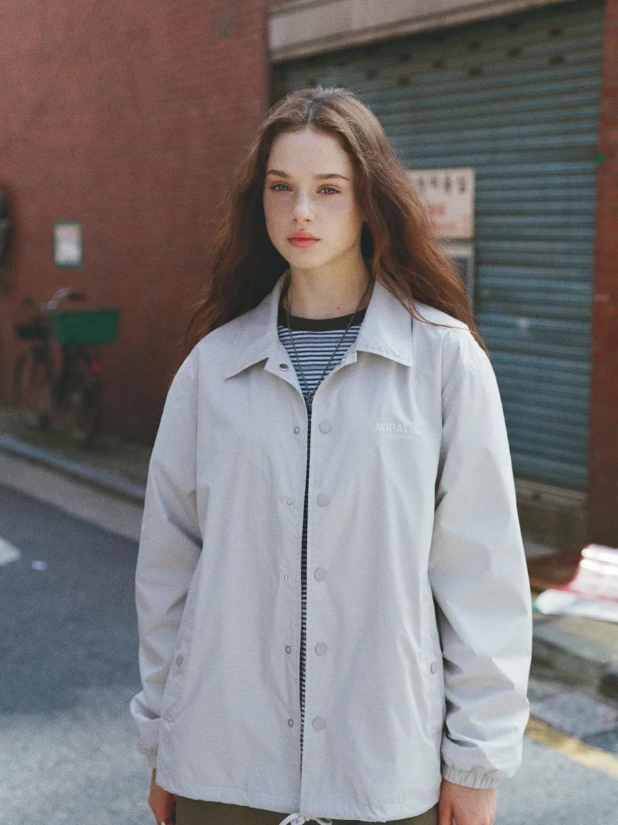 Lettering Coach Jacket