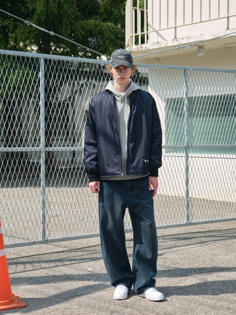 Curved Denim Pants 2