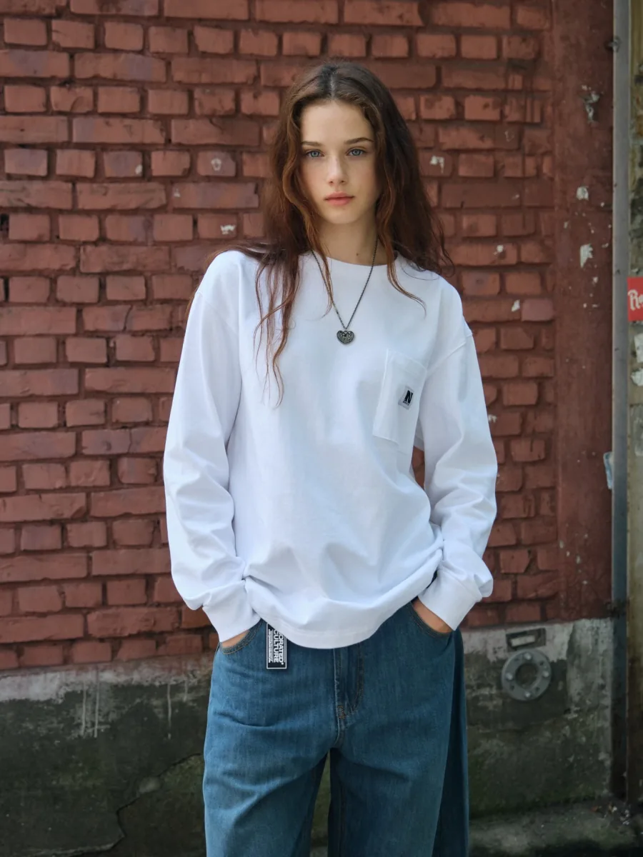 Curved Denim Pants 5
