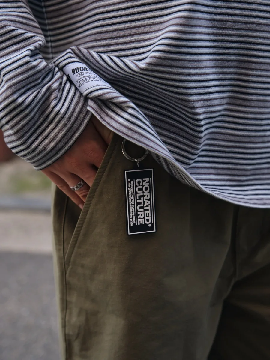 Stripe Border T-Shirt 3