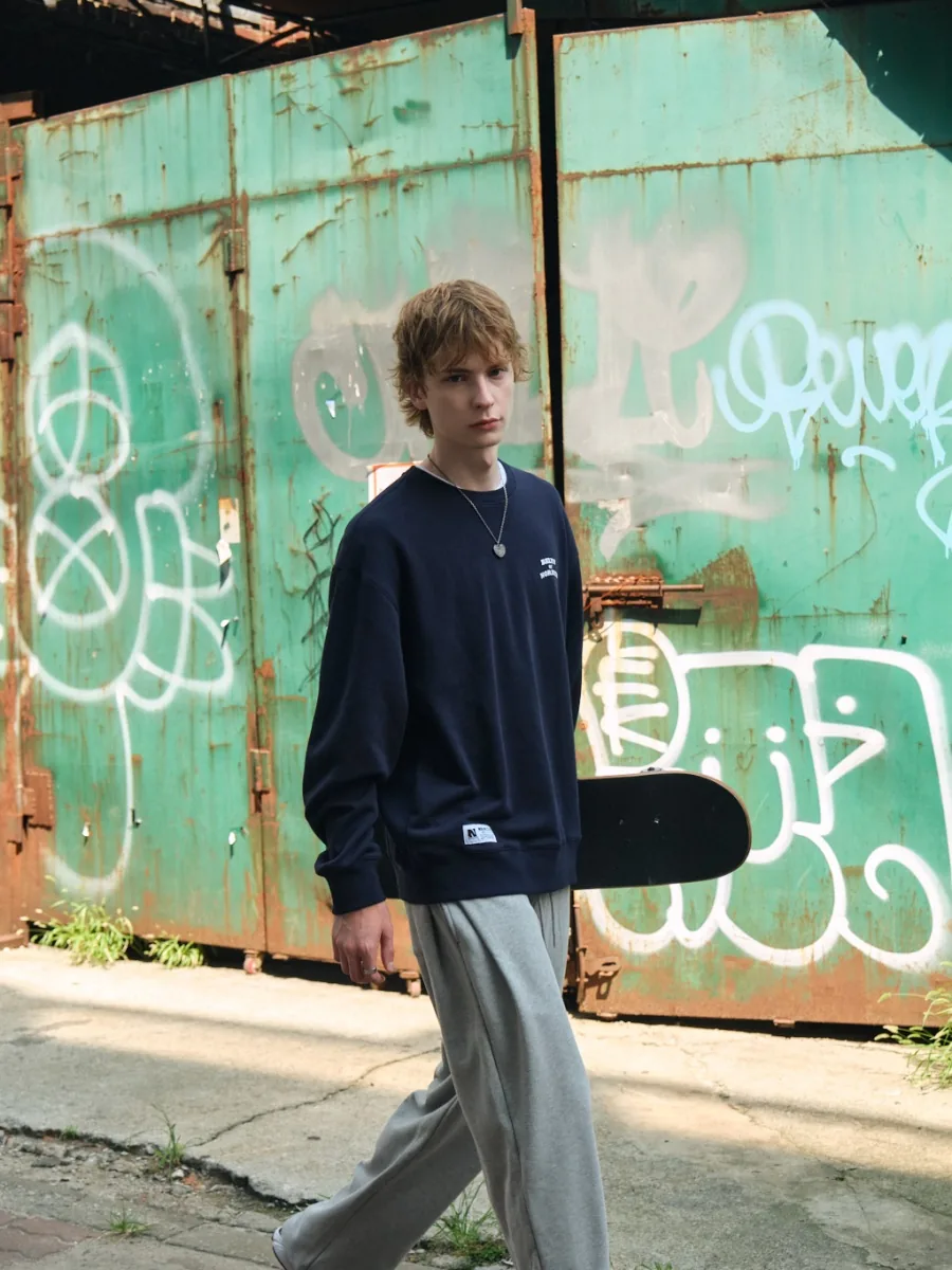 Side Pin-Tuck Sweat Pants 2