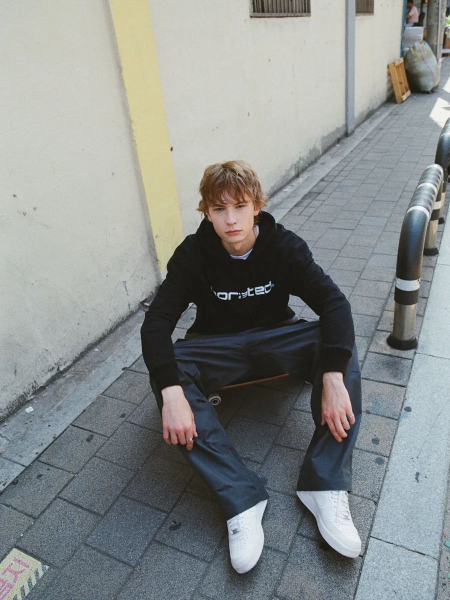 Wide Cotton Cargo Pants