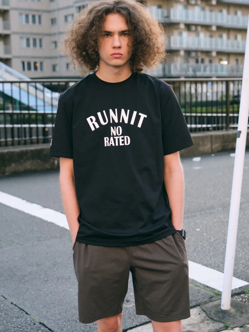Lettering Running Tee